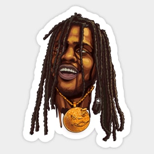 Chief Keef  art Design T-Shirt Hoodies Stickers Sticker